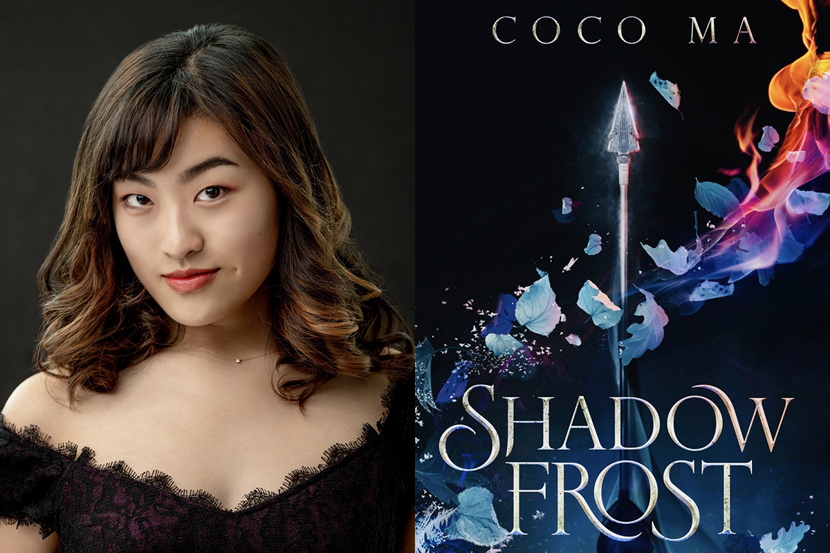 Coco Ma and book cover